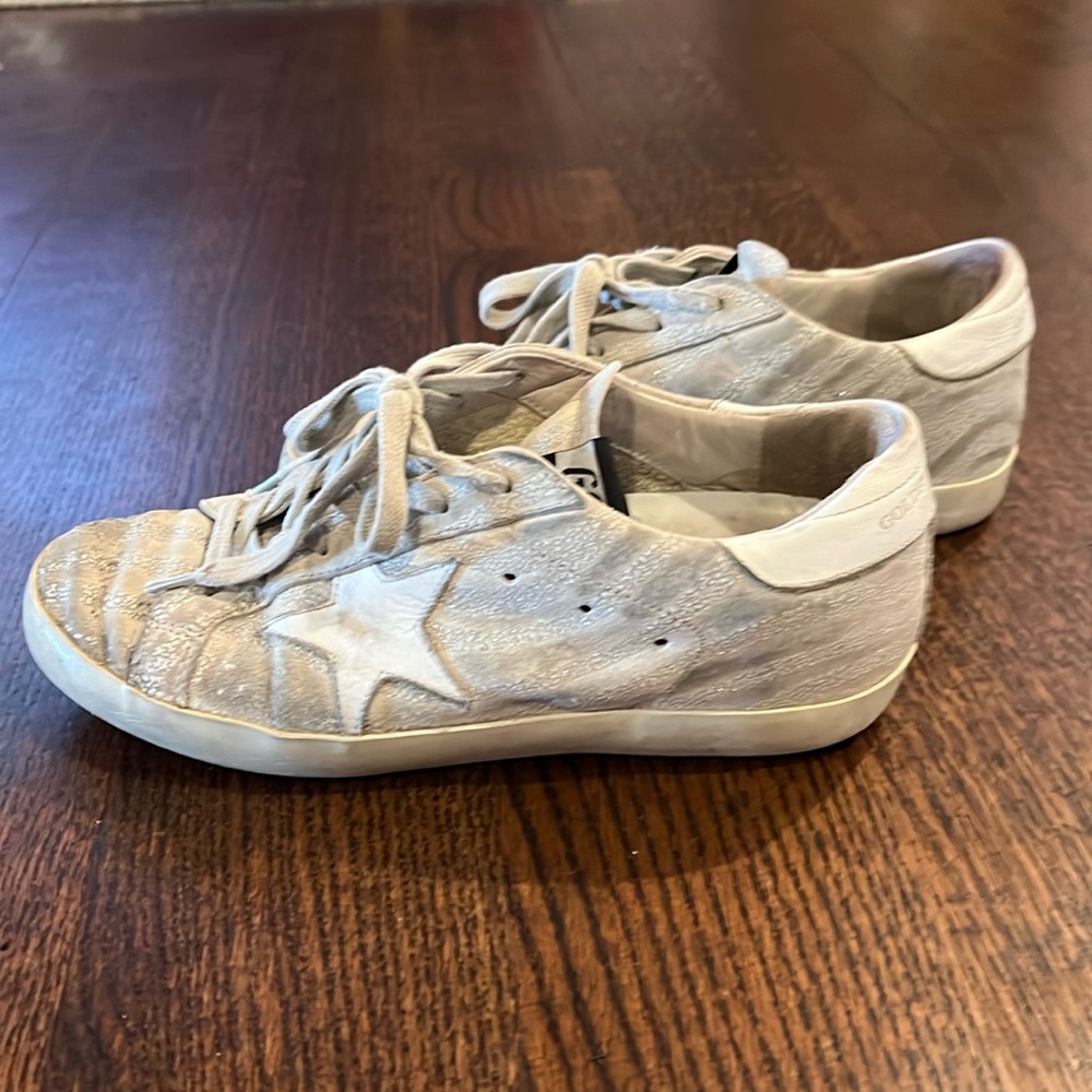 Golden Goose Size 36 White Sneakers